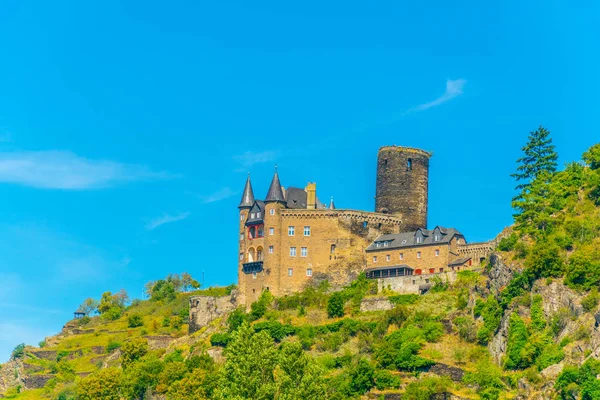 Burg Katz en St. Goarshausen en Alemania —  Fotos de Stock