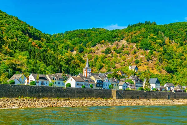 Hirzenach town in Germany — Stock Photo, Image