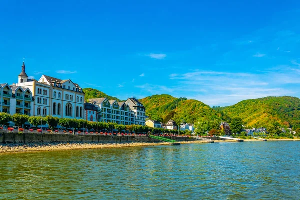 Boppard város Németországban — Stock Fotó