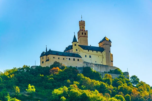 Kasteel Marksburg in Duitsland — Stockfoto