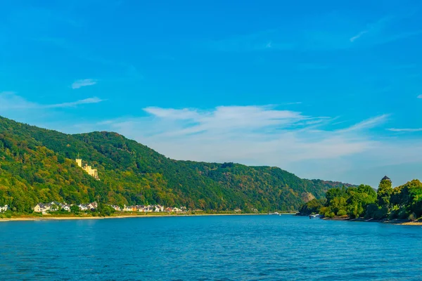 Stolzenfels palota, Koblenz, Németország — Stock Fotó