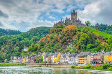 Almanya 'da Reichsburg Cochem