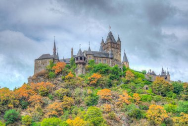 Almanya 'da Reichsburg Cochem