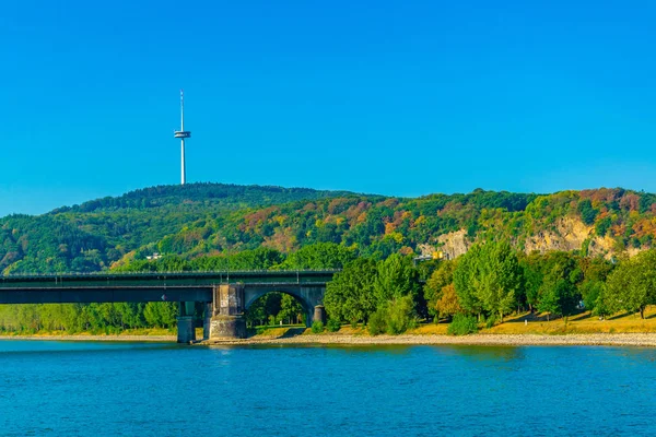TV torony Koblenz, Németország — Stock Fotó
