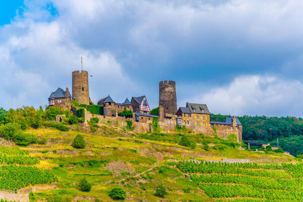 Burg Thurant above Alken town in Germany