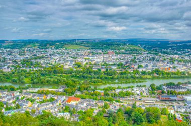 a légi felvétel a trier, Németország