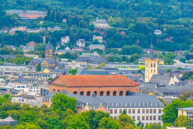 Constantin basi 'ye bağlı seçim sarayının havadan görünümü