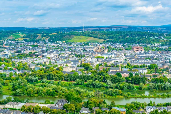 Veduta aerea di Treviri, Germania — Foto Stock