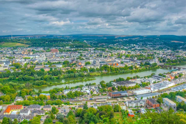 Veduta aerea di Treviri, Germania — Foto Stock