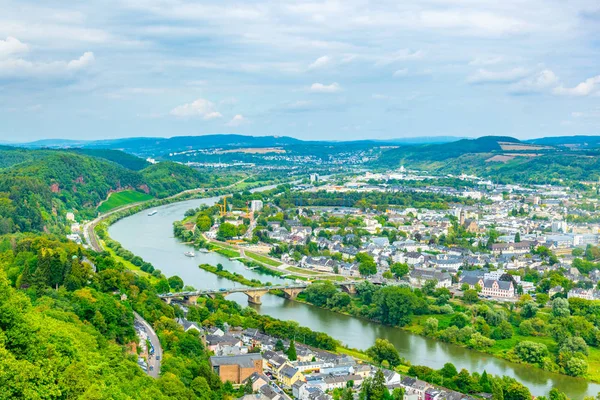 Vista aérea de Trier, Alemanha — Fotografia de Stock