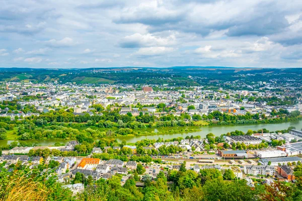 Vista aérea de Tréveris, Alemania — Foto de Stock
