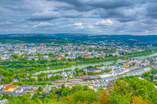 Veduta aerea di Treviri, Germania — Foto Stock