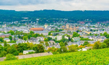 Trier üzüm bağları arkasında, Almanya