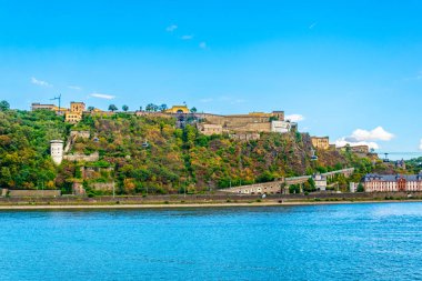 ehrenbreitstein kalede koblenz, Almanya