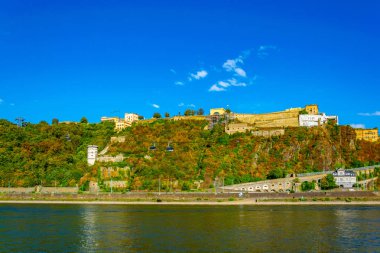 ehrenbreitstein kalede koblenz, Almanya