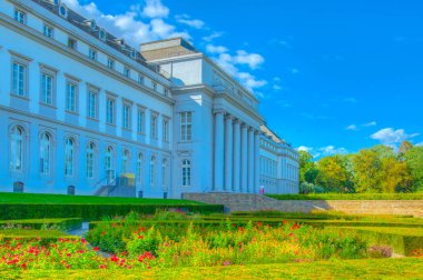 Almanya 'daki Koblenz sarayının görünümü