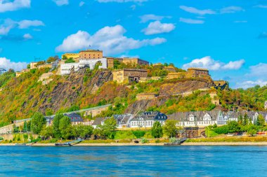 ehrenbreitstein kalede koblenz, Almanya