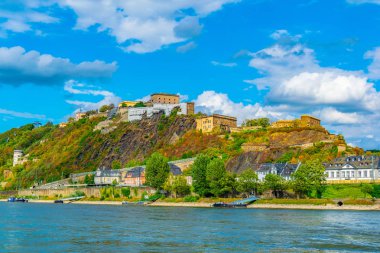 ehrenbreitstein kalede koblenz, Almanya