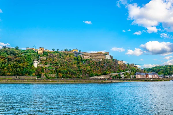 Fortaleza de Ehrenbreitstein en Koblenz, Alemania — Foto de Stock