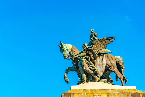 Memoriale dell'unità tedesca a Coblenza, Germania — Foto Stock