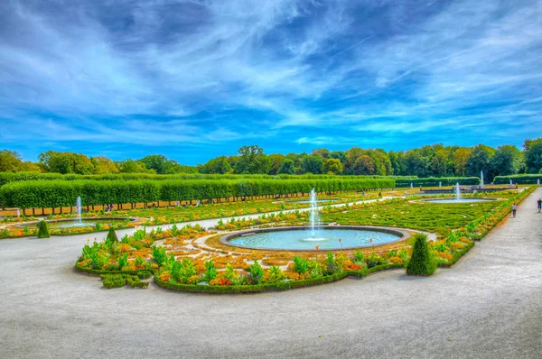Сади в палаці Бруль біля Кельна, Німеччина — стокове фото