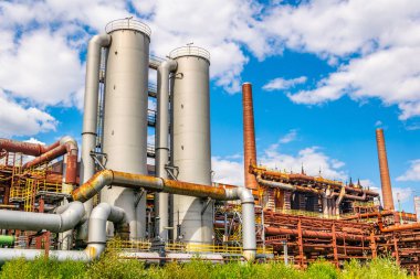 Endüstriyel kompleks Zollverein içinde Kokerei bina 