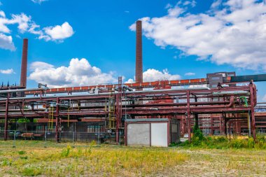 Endüstriyel kompleks Zollverein içinde Kokerei bina 