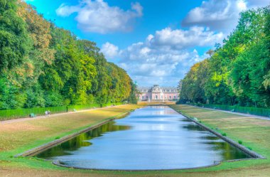 Düsseldorf, Almanya yakınındaki Benrath Sarayı