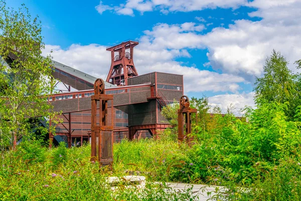 Kompleks przemysłowy Zollverein organizuje Muzeum regionalne w — Zdjęcie stockowe
