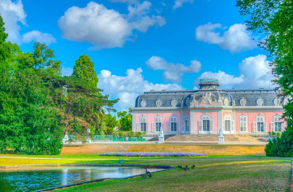 Benrath Palace near Dusseldorf, Duitsland — Stockfoto