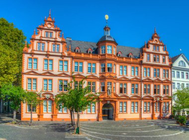MAINZ, GERMANY, AUGUST 17, 2018: View of the Gutenberg museum in clipart