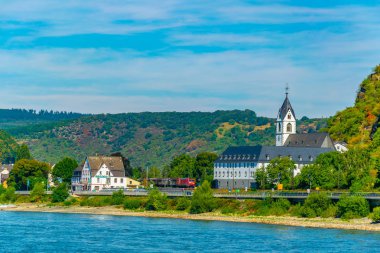 KAMP BORNHOFEN, GERMANY, AUGUST 16, 2018: Kamp Bornhofen town in