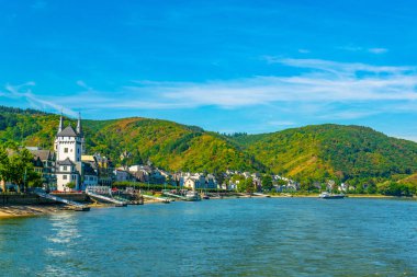 BOPPARD, GERMANY, AUGUST 16, 2018: Boppard town in Germany