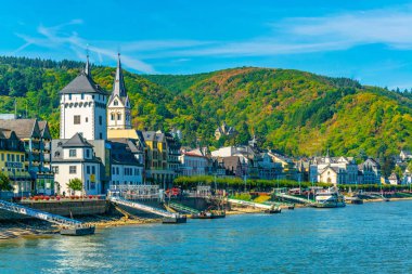 BOPPARD, GERMANY, AUGUST 16, 2018: Boppard town in Germany