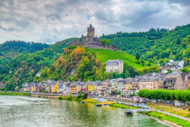 COCHEM, GERMANY, AUGUST 15, 2018: Reichsburg Cochem in Germany