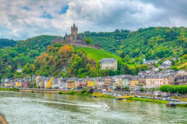 COCHEM, GERMANY, AUGUST 15, 2018: Reichsburg Cochem in Germany