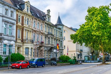 Bonn, Almanya, 12 Ağustos 2018: Bonn 'da tarihi evler, Germa