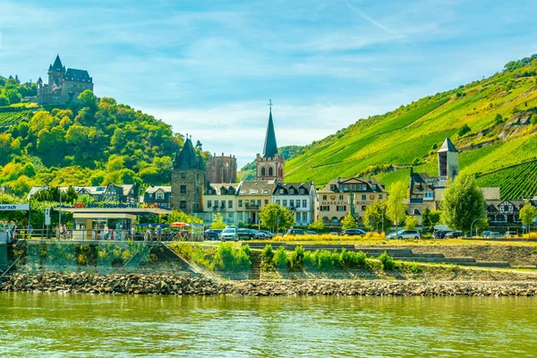 BACHARACH, GERMANY, AUGUST 16, 2018: Bacharach town in Germany — Stock Photo, Image
