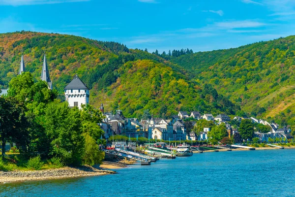 Boppard, Németország, 2018. augusztus 16.: Boppard város Németországban — Stock Fotó