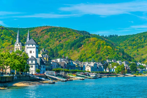 Boppard, Németország, 2018. augusztus 16.: Boppard város Németországban — Stock Fotó