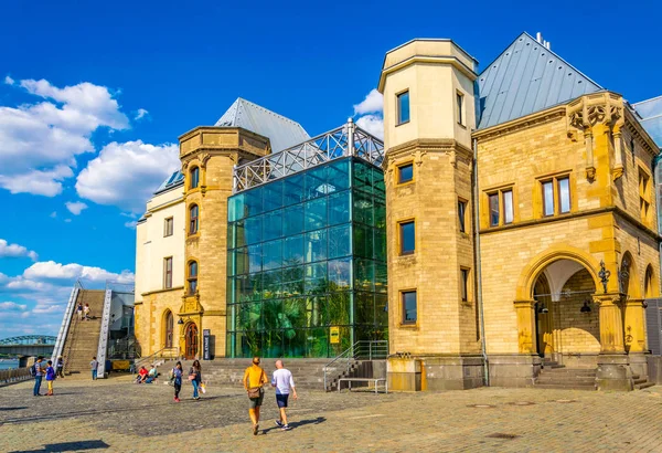 Kolín nad Rýnem, Německo, 11. srpna 2018: čokoládové muzeum v Kolíně — Stock fotografie