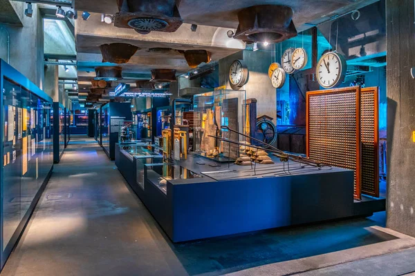 ESSEN, GERMANY, AUGUST 10, 2018: Interior of museum in the indus — Stock Photo, Image