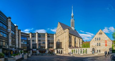 Dortmund, Almanya, 30 Nisan 2018: Dortmund, Almanya 'daki Saint Johannes Kilisesi