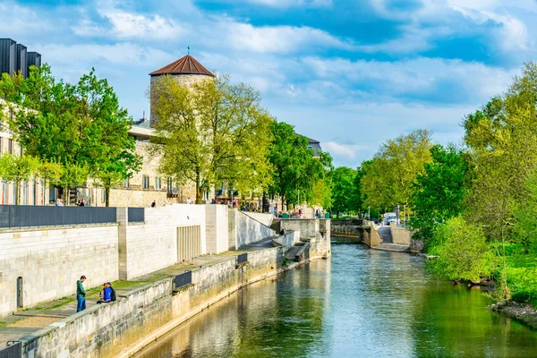 Hannover, Německo, 28. duben 2018: pohled na Muzeum dějin — Stock fotografie