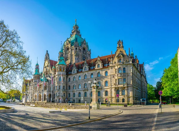 Nouvelle mairie à Hanovre, Allemagne — Photo