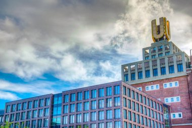 Dortmund, Almanya içinde U Kulesi görünümü