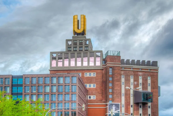 Veduta della U Tower a Dortmund, Germania — Foto Stock