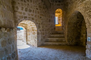 Unesco Dünya Mirası'nın bir parçası olan Qal'At Al Bahreyn fort ile Bahreyn fort kompleksinin iç
