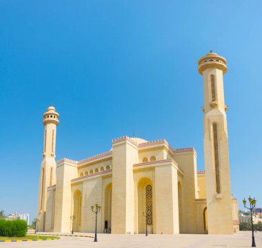 Manama, Bahreyn başkenti Al Fateh Ulu Camii.