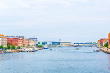 Kopenhag Opera Binası, Danimarka görünümünü.